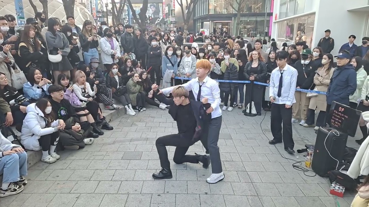 #kpop #홍대버스킹 #원오브(O.F)