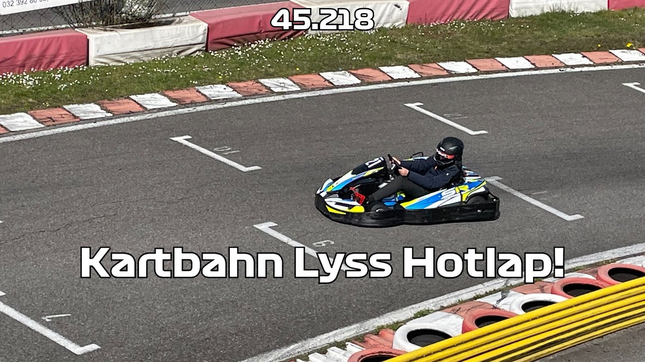 Kartbahn Lyss Onboard Lap (Mietkart)