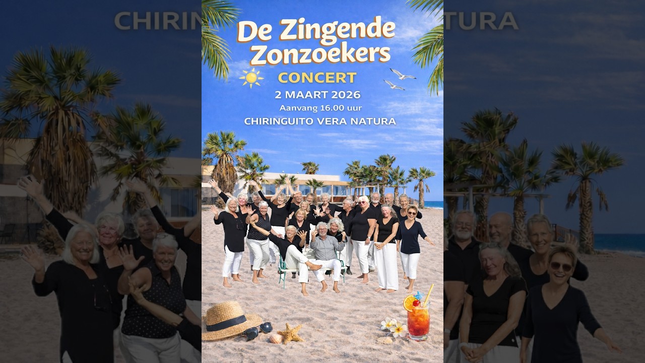 De Zingende Zonzoekers - Vera Playa - Aan de Amsterdamse grachten
