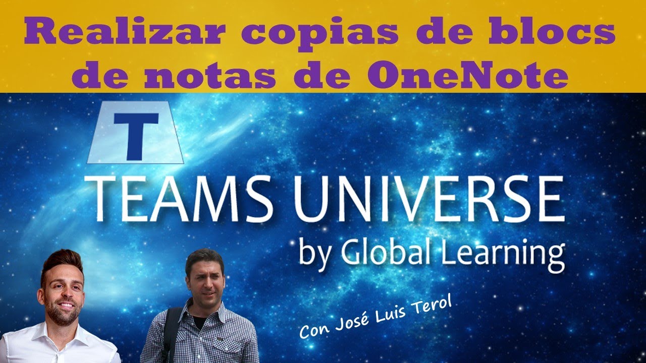 Realizar COPIAS DE BLOCS DE NOTAS de ONENOTE 📝✖️2️⃣ | Teams Universe