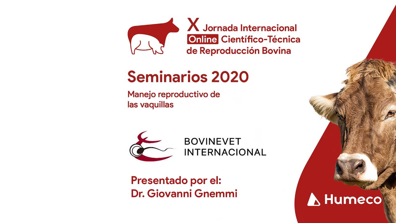 Manejo Reproductivo de las Vaquillas - Dr Giovanni Gnemmi