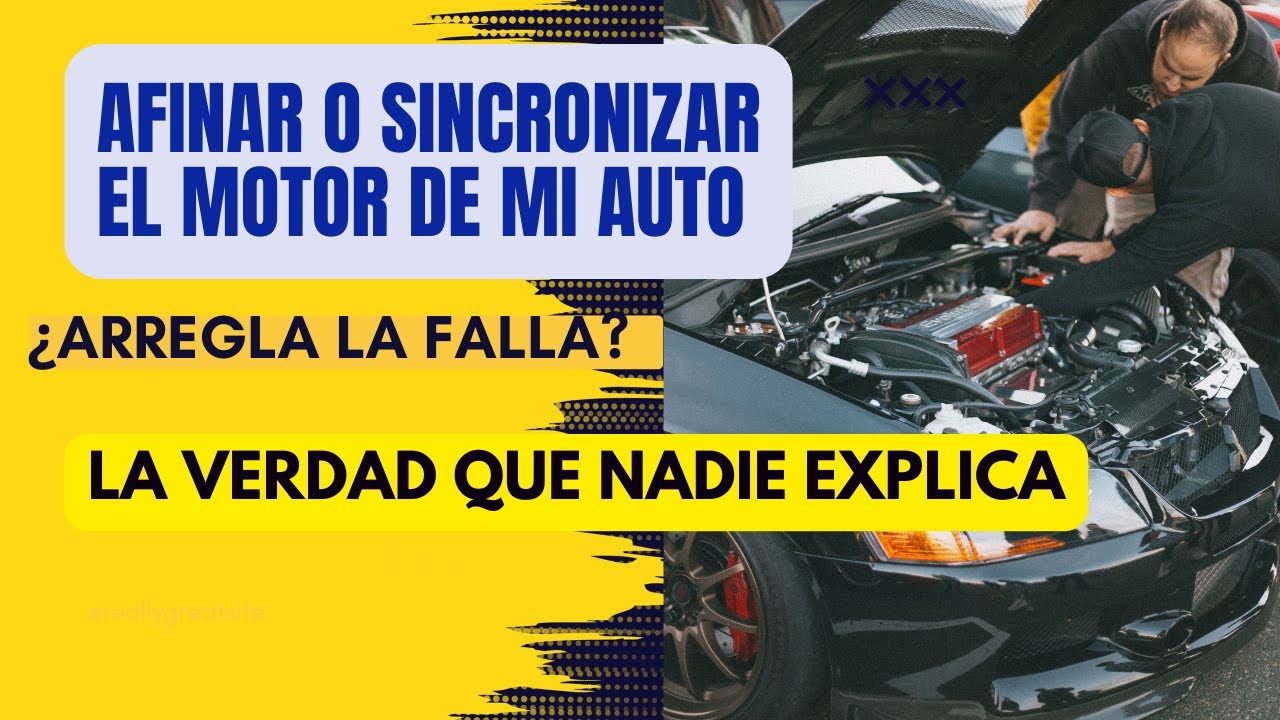 Sincronizar mi carro &iquest;Arregla la falla?- LO QUE NADIE LE EXPLICA.