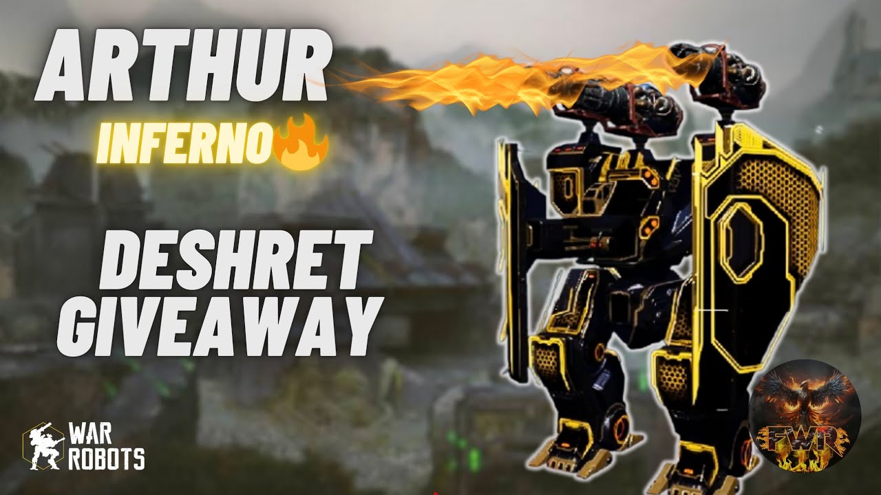 🔥 Ultimate Arthur Inferno Gameplay! || War Robots [WR] #WRWinDeshret