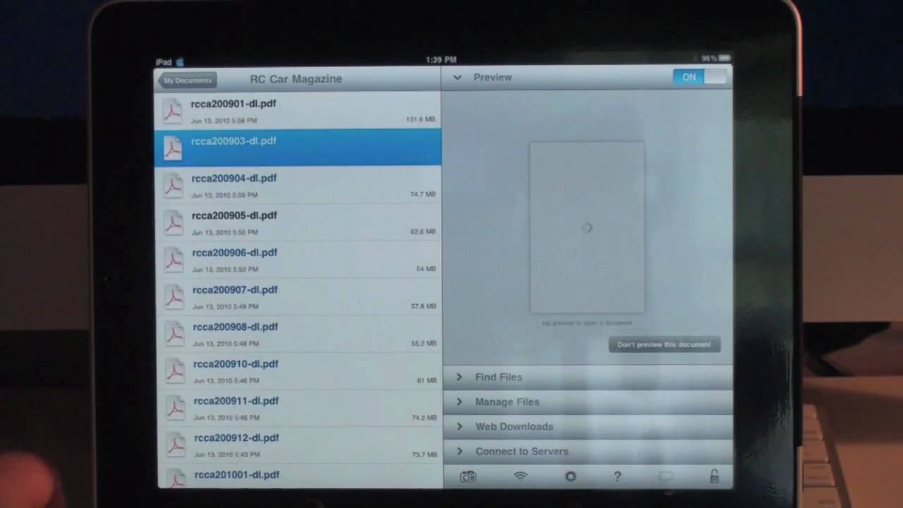 GoodReader App Review for iPad