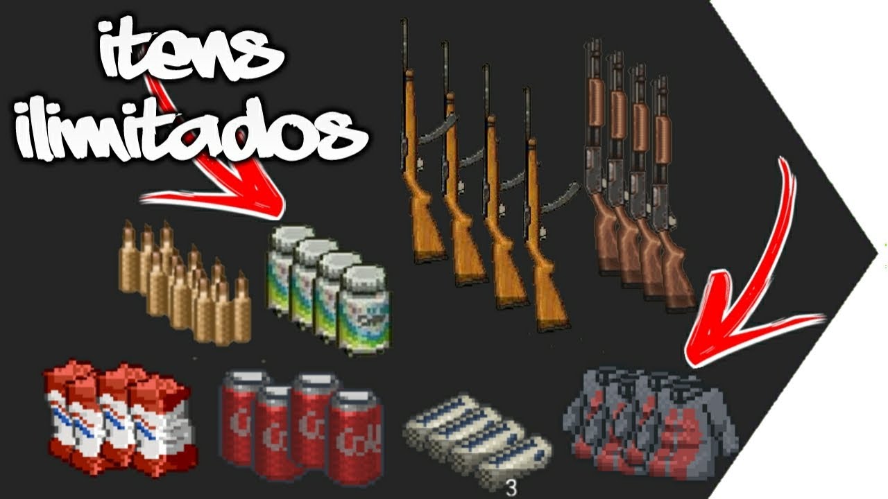 Mini DAYZ #10 COMO TER ITENS ILIMITADOS GLITCH | SEM HACK