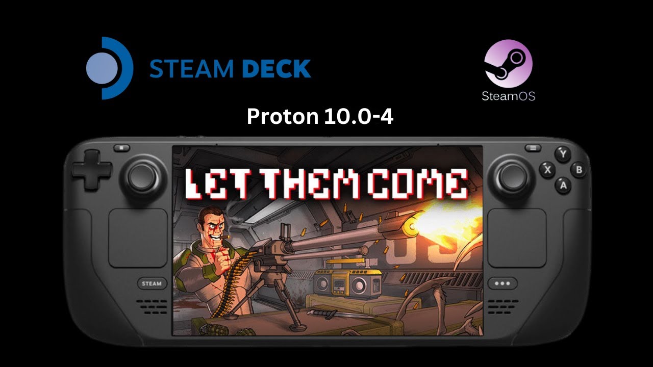 Let Them Come - Steam Deck Gameplay