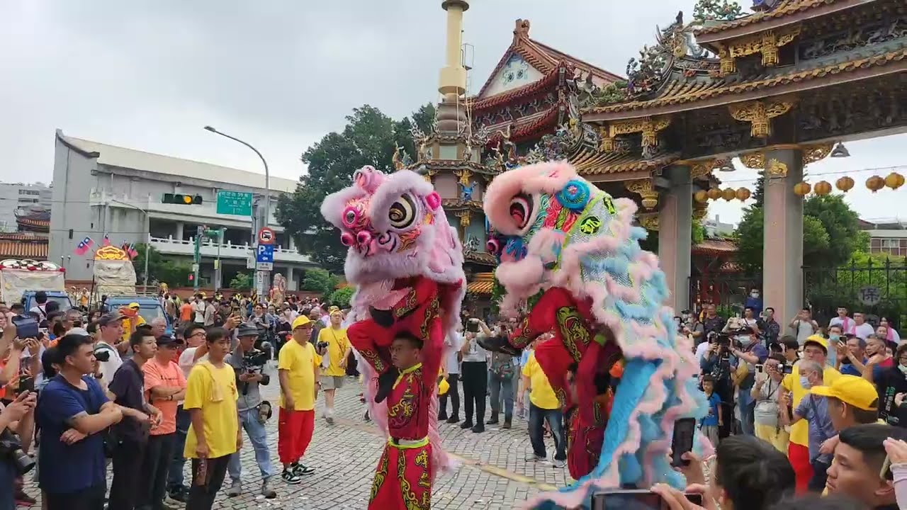 114/06/08日台北霞海城隍文化祭恭祝霞海城隍爺聖誕渡台205週年正日祈安遶境【過境大龍峒保安宮】