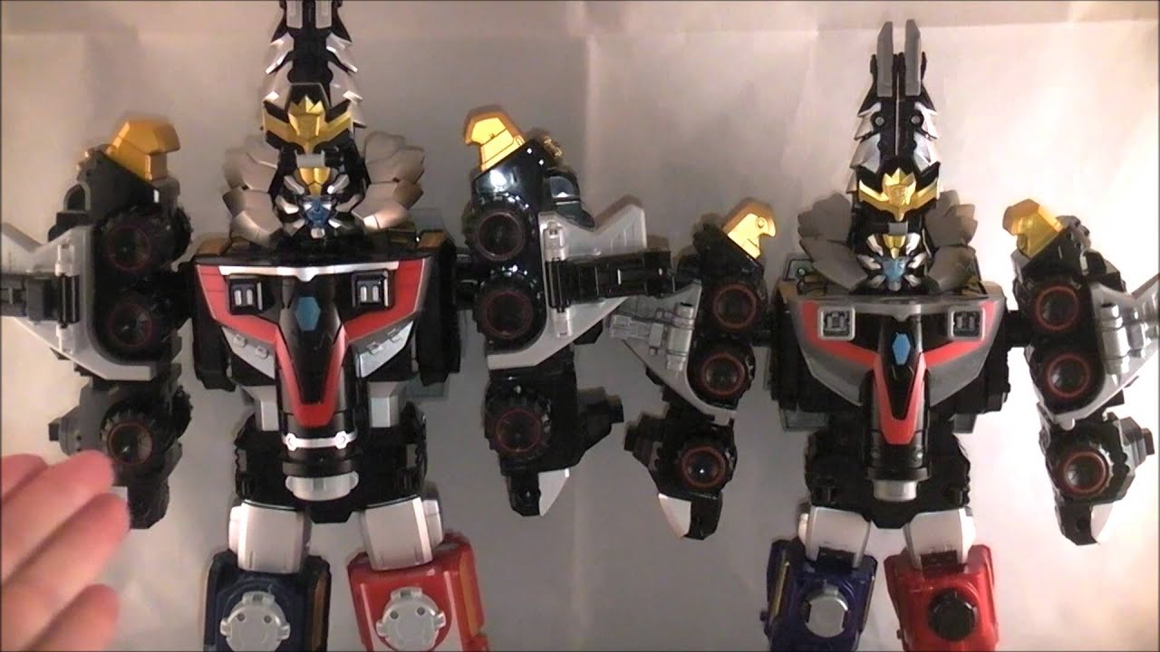 Lion Mechazord and Robo Knight Power Ranger Review (Power Rangers Megaforce)