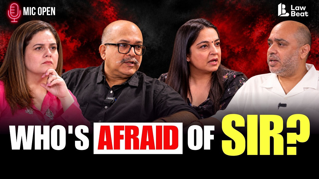 SIR Debate: Beyond Voter Lists | Abhijit Iyer, Sushant Sareen & Charu Pragya on Mic Open