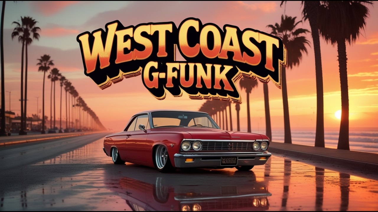 🌴 Westside Sunset Groove 🚗 Smooth Lowrider Ride | Nate Dogg & Warren G Inspired