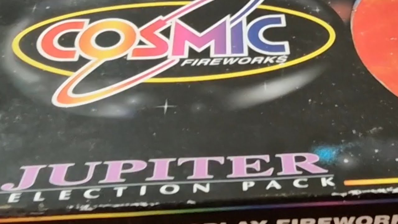 Jupiter selection box - Cosmic Fireworks early 2000's