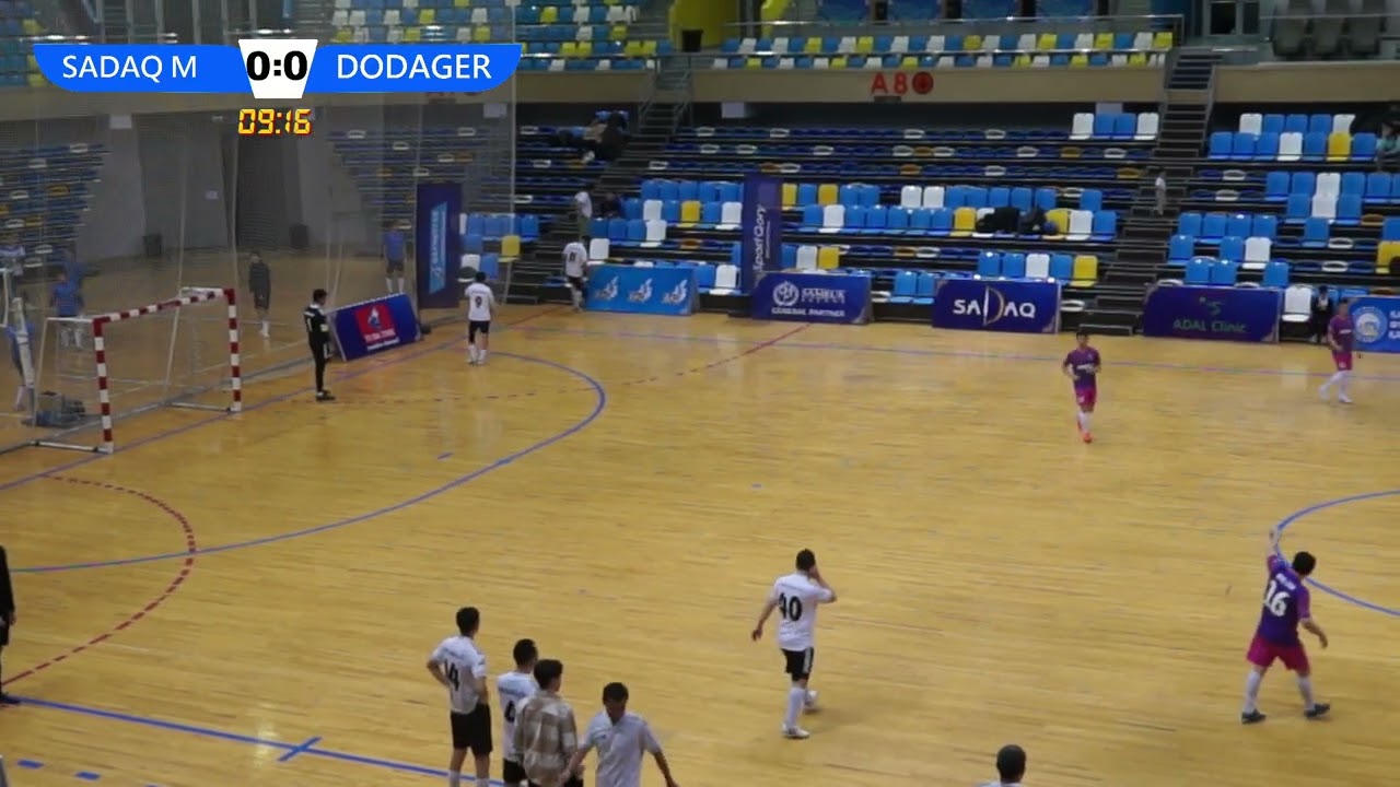 BAQ LIGA. FUTSAL      SADAQ MEDIA VS DODAGER.KZ