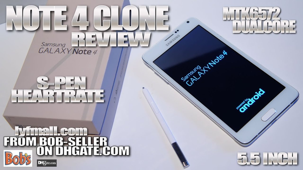 Как отличить поддельный Note 4 на базе MTK6572 [ОБЗОР] Прокрутка глазами и S-Pen с функцией Air Command