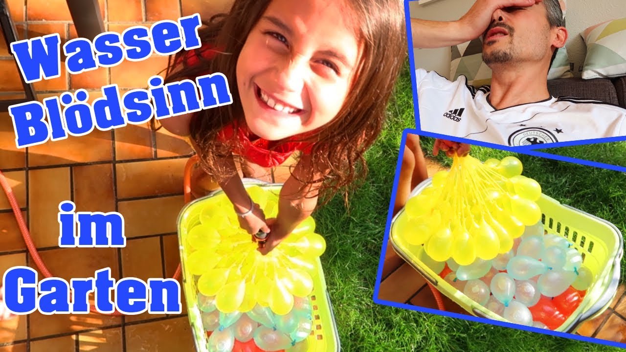 Bunch o Balloons WASSERSPAß im Garten und Fußball Trauer - Vlog | Mileys Welt