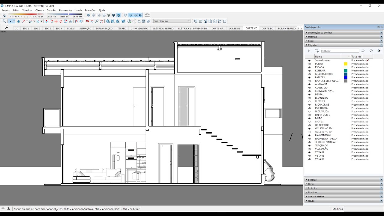 ✅ Todas as MANEIRAS de Usar ETIQUETAS no SketchUp