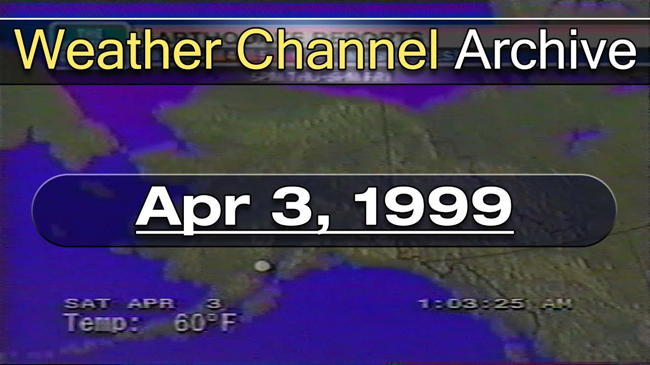 The Weather Channel - April 3, 1999