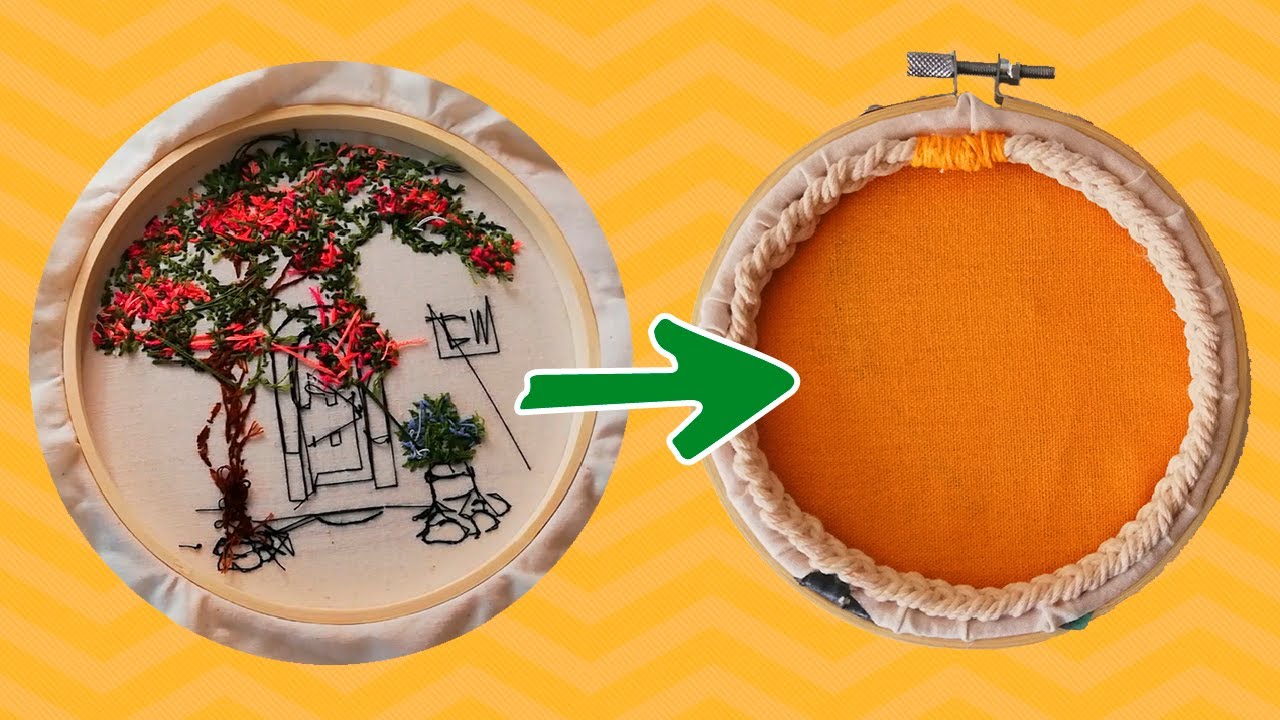 💚 7 Ideas Hermosas para REMATAR tu BORDADO 💚