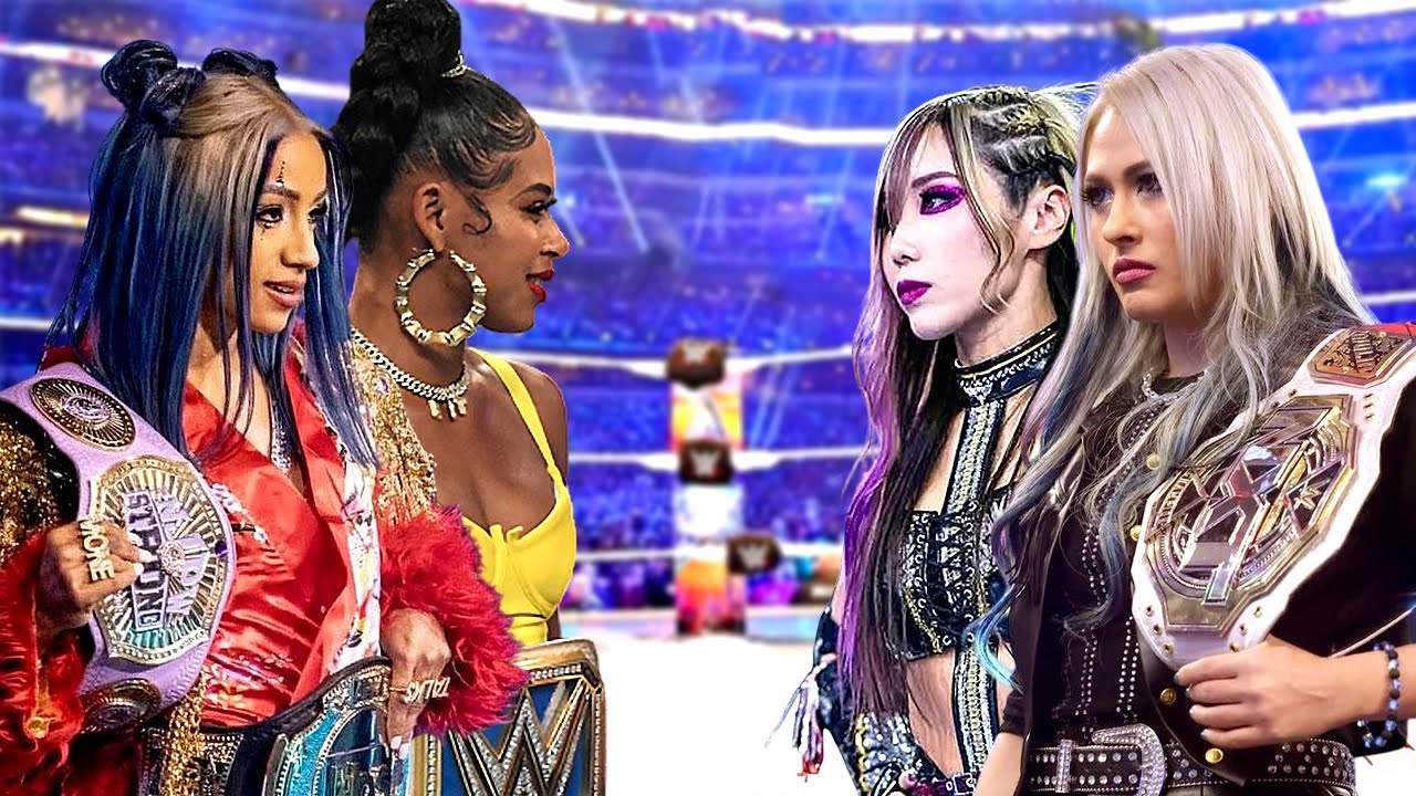 Full Match Mercedes Mone & Bianca Belair vs Giulia & Kairi Sane | WWE 2K25 Gameplay