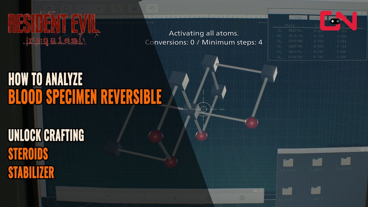 Resident Evil Requiem Blood Specimen Reversible Puzzle Solution