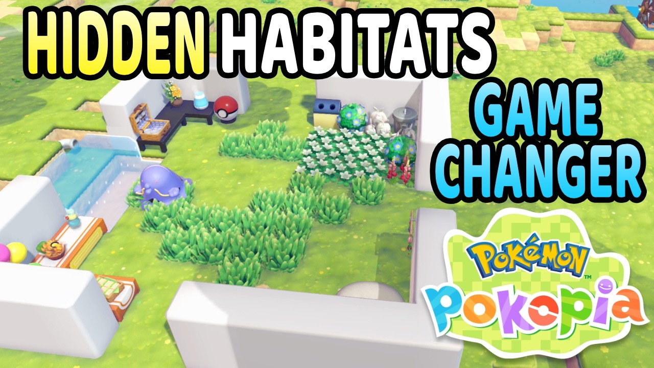 Insane HACK Hidden Habitats Change Pokemon Pokopia Easy Max Comfort Areas Tips and Tricks