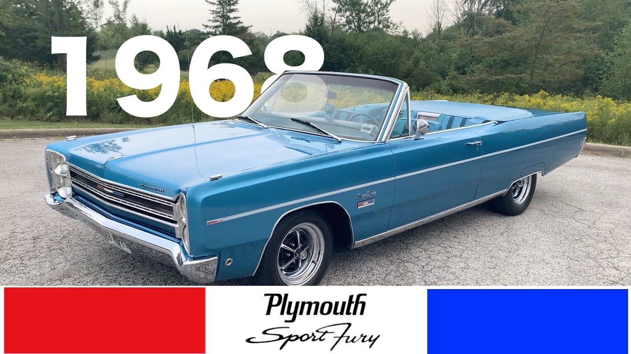 1968 Plymouth Sport Fury and she's beautiful.