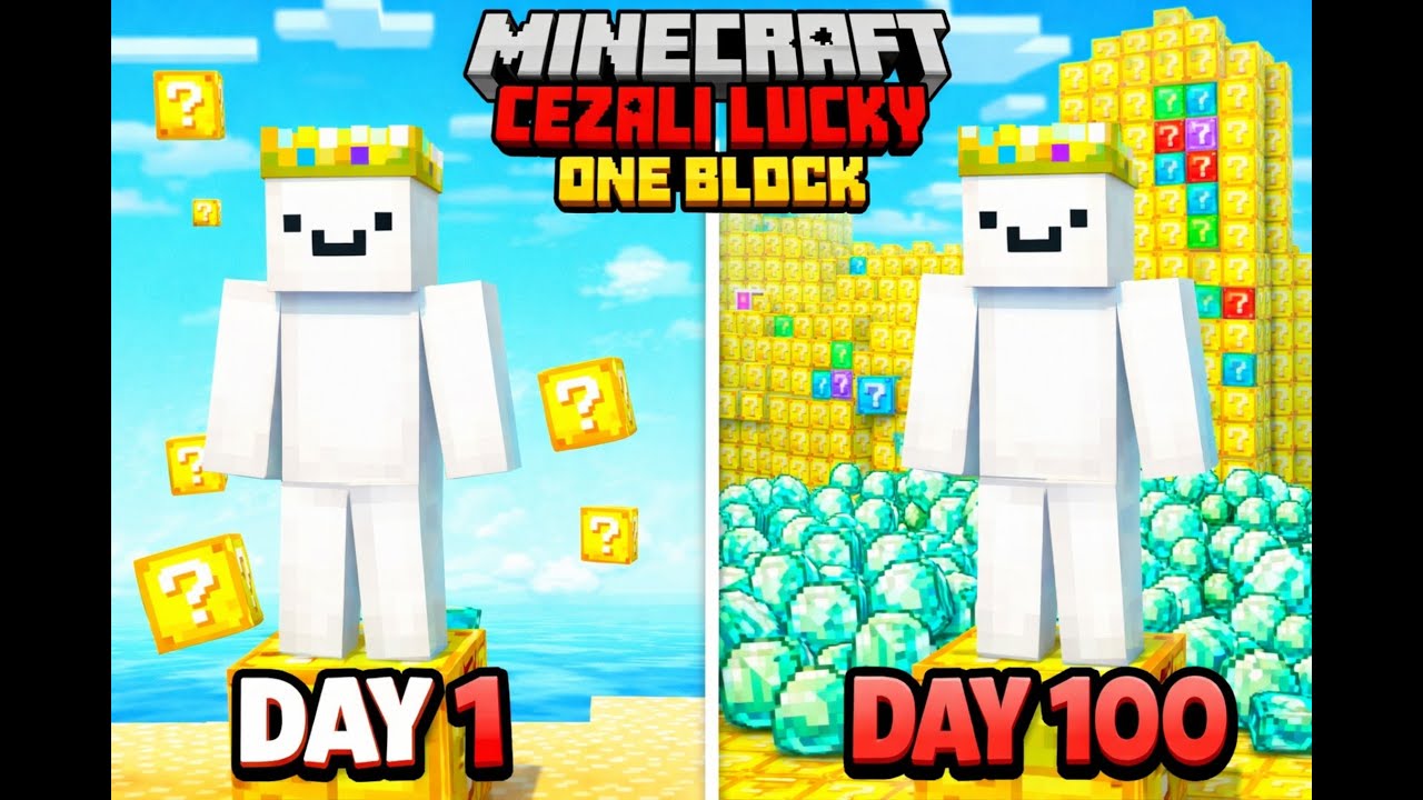 LUCKY BLOCK AMA HİÇ ŞANSIM YOK (0% LUCK) 🚫