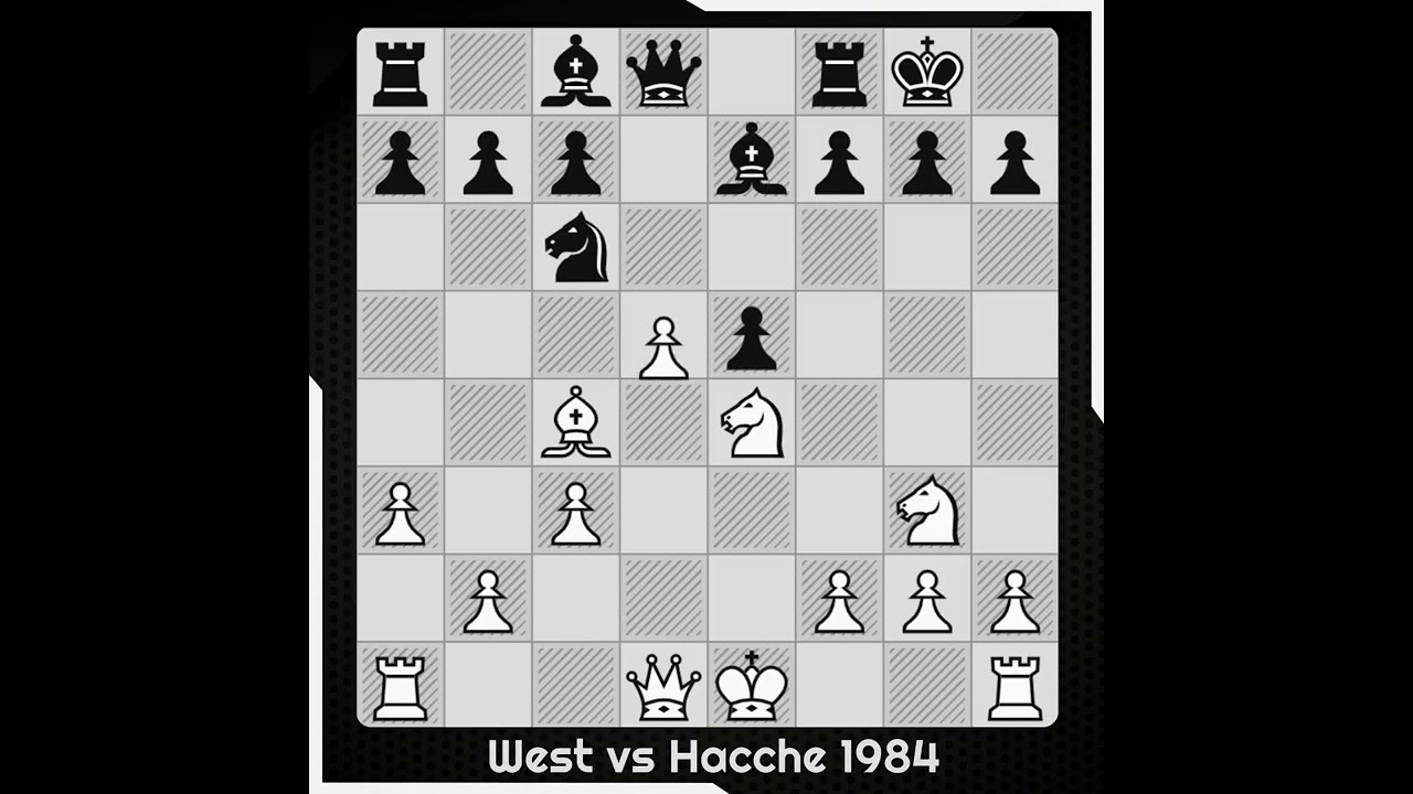 West vs Hacche 1984 - Game of the Day