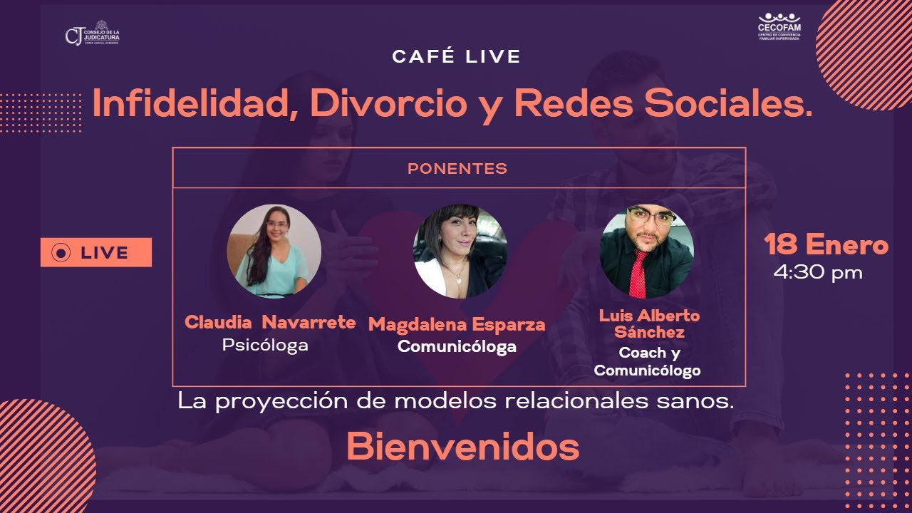 INFIDELIDAD, DIVORCIO Y REDES SOCIALES
