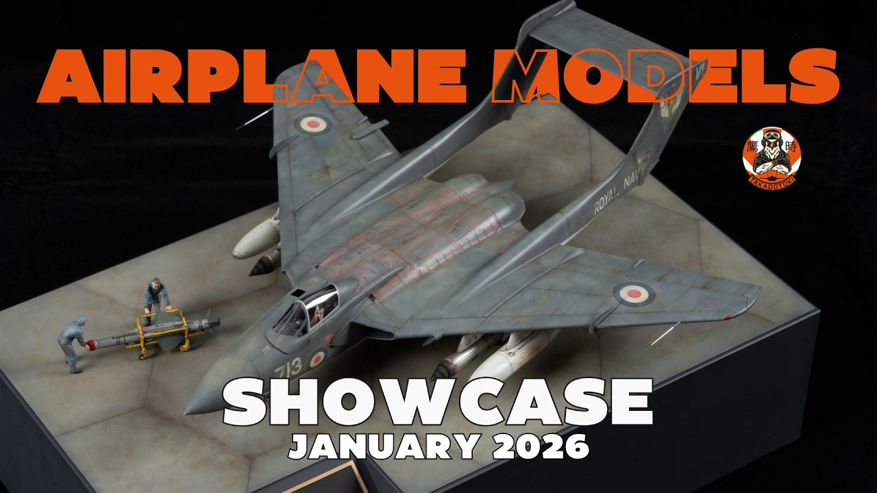 Scale Aircraft Model Showcase – January 2026 Edition