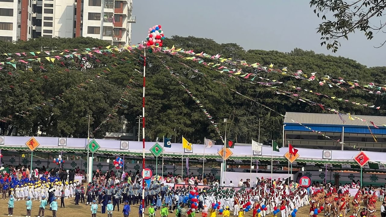 আন্তঃহাউস বার্ষিক ক্রীড়া প্রতিযোগিতা|Parade at BMARPC #bncc  #bmarpc  #roufian #sports #hsc2027 
