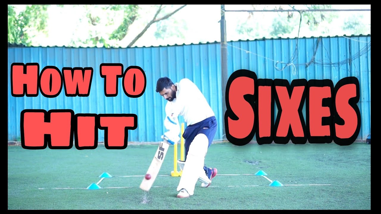 How To Hit Big Sixes In Cricket | Power Hitting | Hitting Sixes