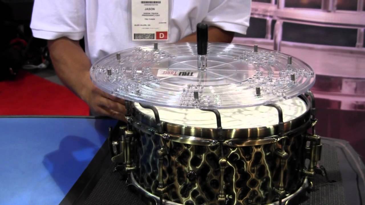 Hyson Music presents an Introduction to the TruTuner - Rapid drum tuning tool - Summer NAMM 2012