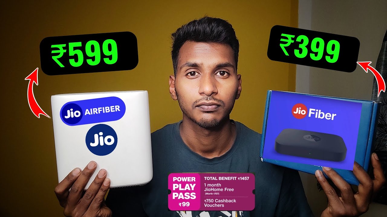 Jio Fiber vs Jio AirFiber 🛜 - Jio Fiber ₹399 Plan Total Cost 2026 | Unlimited DATA JioHome