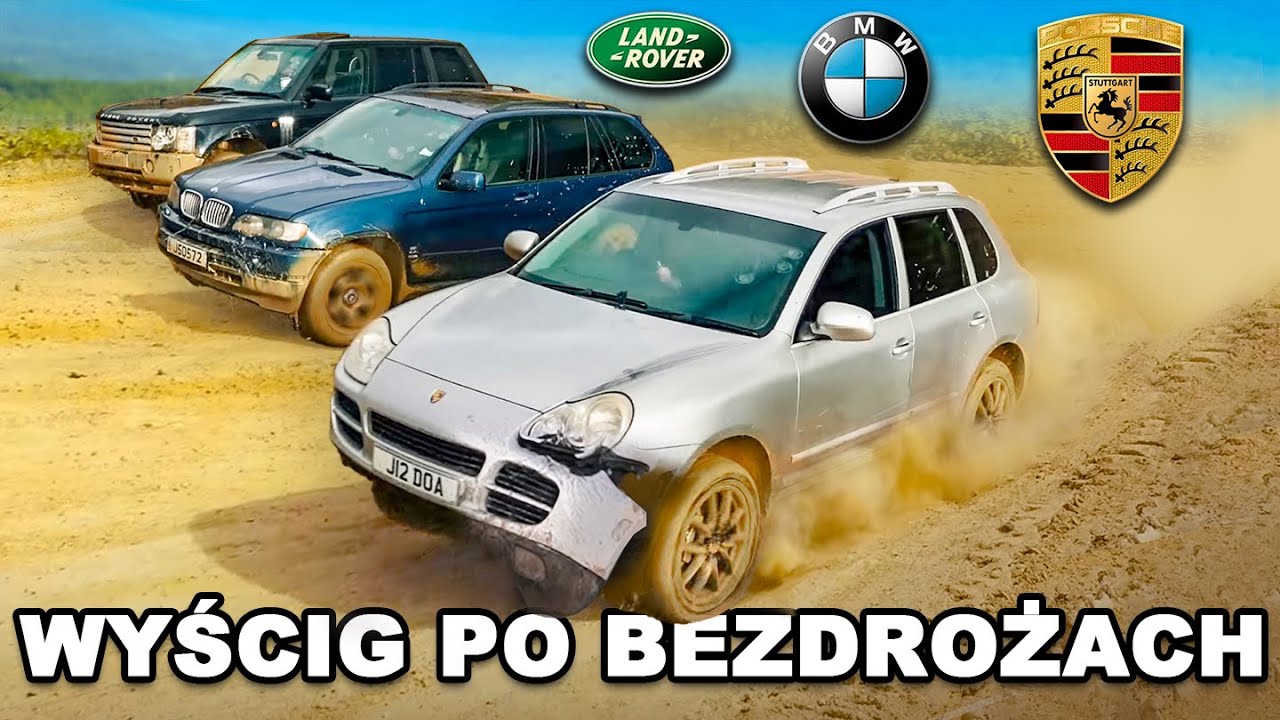 Rozwałka tanich, ekskluzywnych SUVów po bezdrożach