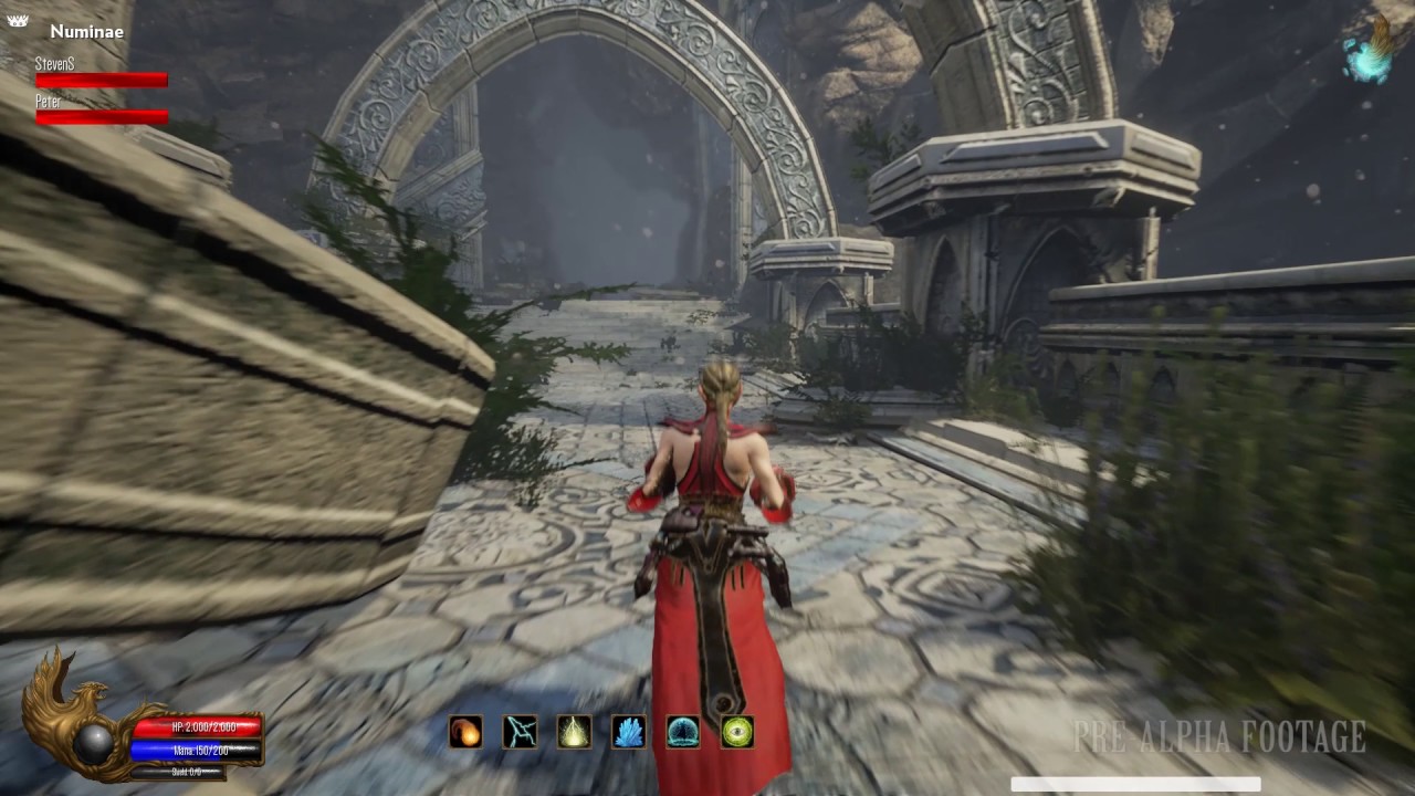 Ashes of Creation - [Pre-Alpha In-Game Footage] - A Mage's life