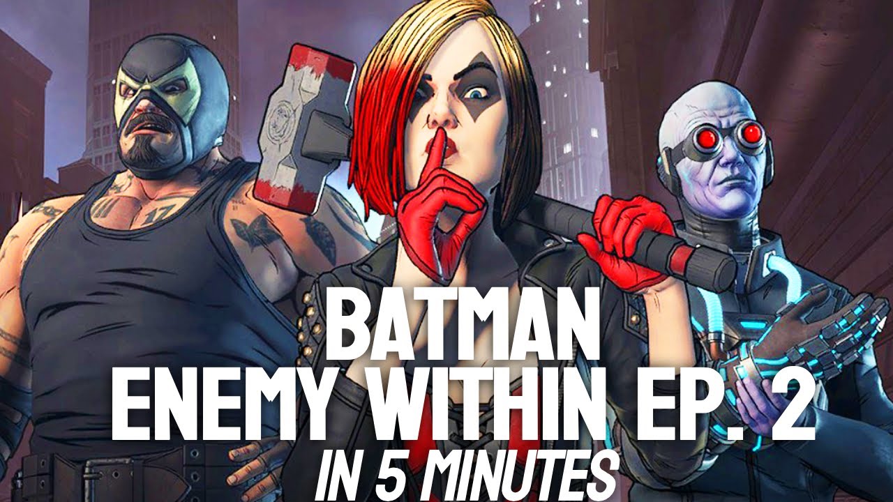 Batman: Enemy Within Episode 2's Story in 5 Minutes | Gaming Stories