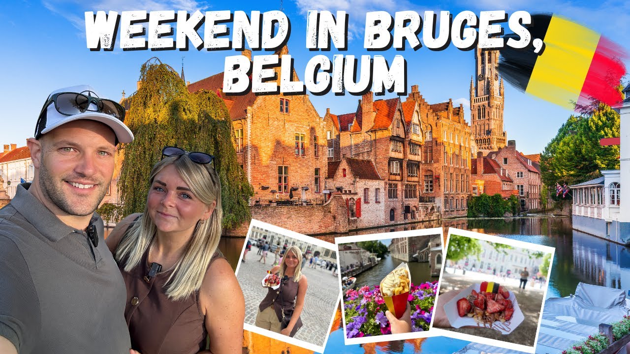 Каково это в Брюгге, Бельгия?🇧🇪 Поездка на выходные!