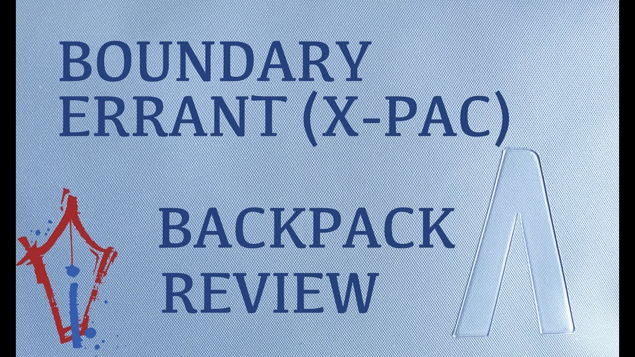 Boundary Supply's Errant Backpack and CB1 Photo Insert