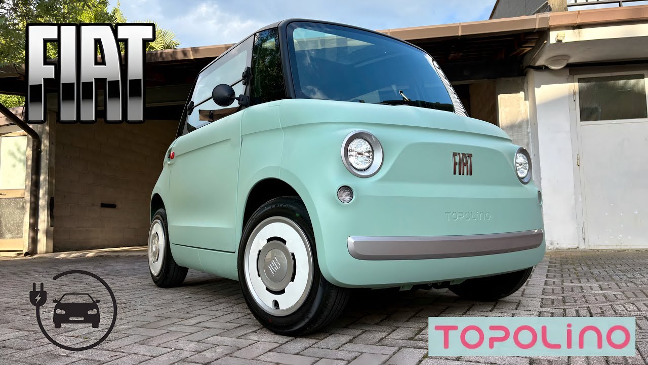 FIAT TOPOLINO - The Best Electric MiniCar ( Small, Essential and Stylish - Road Test )