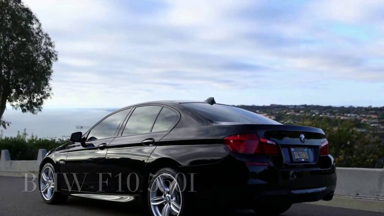 BMW F10 550i with M5 Competition Mufflers