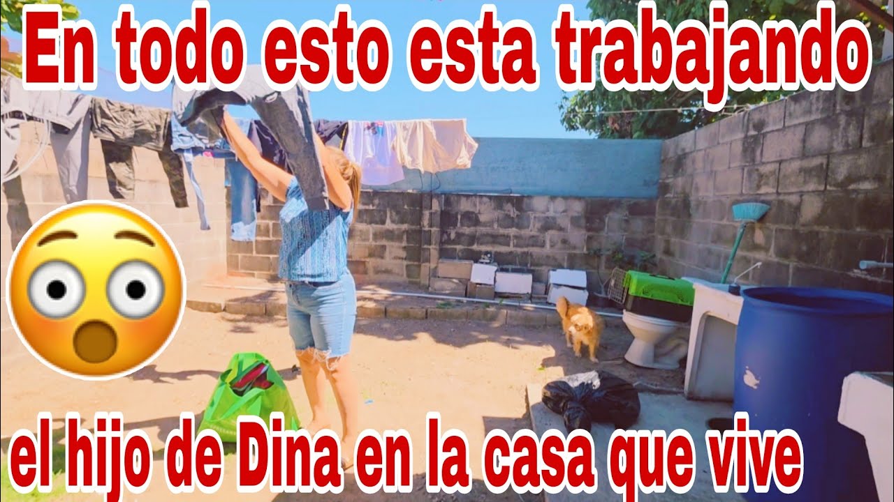 Asi encuentra Dina a su hijo en san salvador😱😳