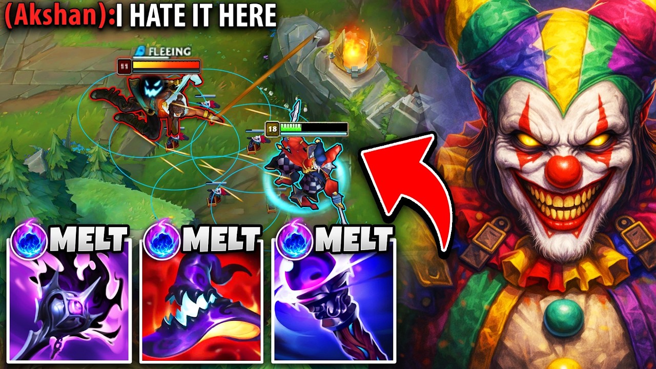 I LOVE SHACO MID! IS THIS MY NEW MAIN ROLE?! (AKSHAN GETS DESTROYED)