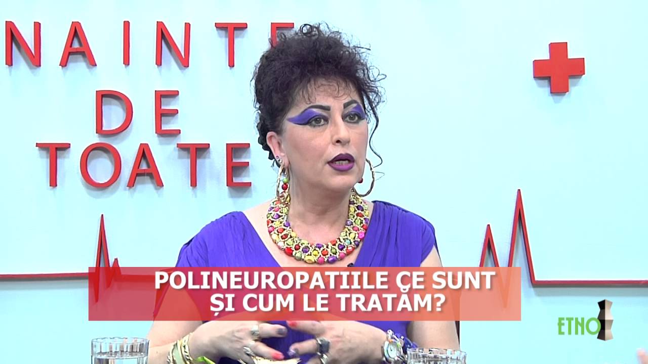 EMISIUNE SANATATE   EMILIA FURDU LUNGUT   POLINEUROPATIILE   28.06.2016