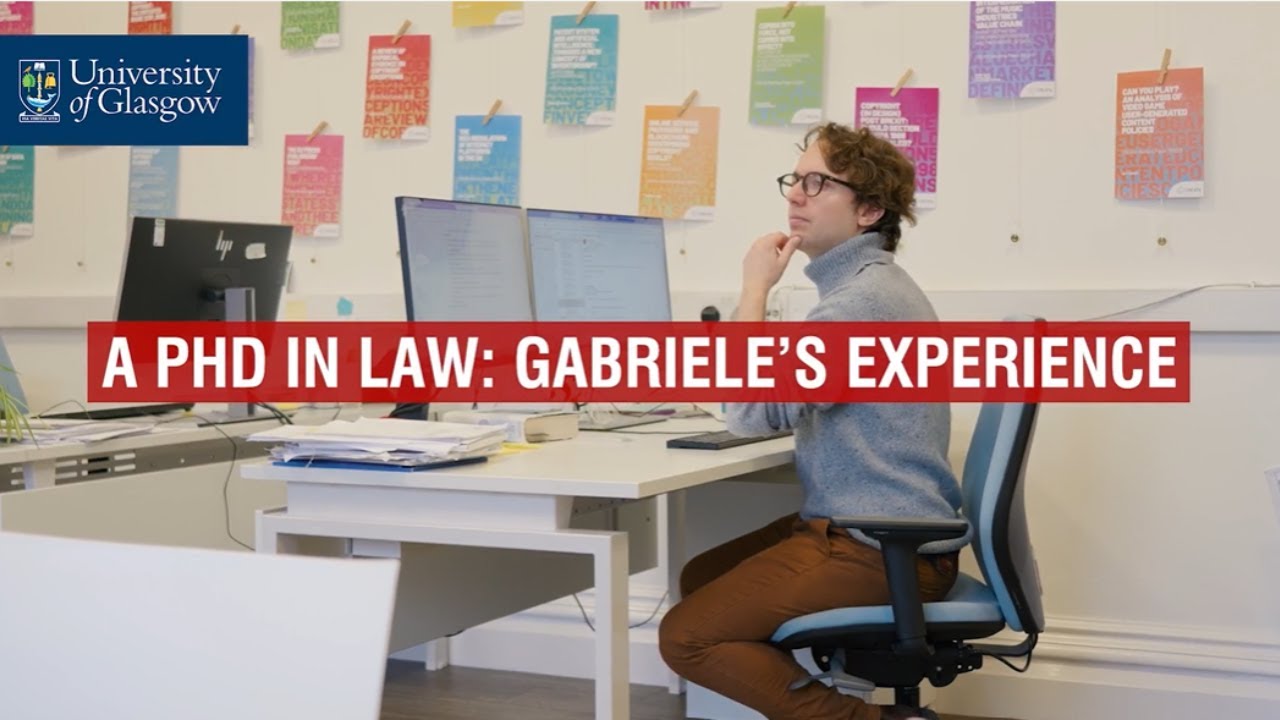 A PhD in Law: Gabriele's Experience