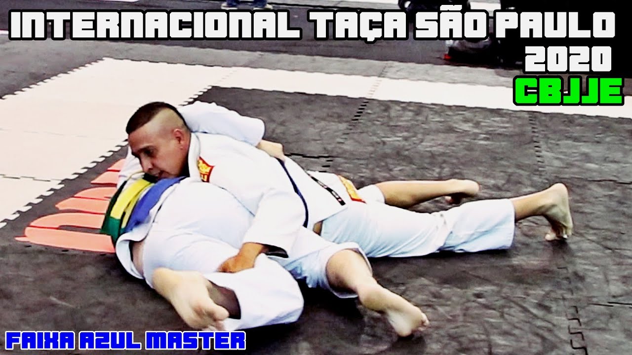 Jiu Jitsu - FAIXA AZUL - MASTER - CAMPEONATO INTERNACIONAL TAÇA SÃO PAULO - CBJJE - 2020