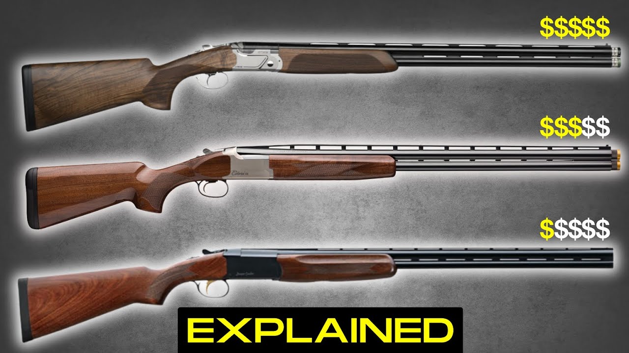 The DIFFERENCES Between Price And Quality Over Under Shotguns EXPLAINED!