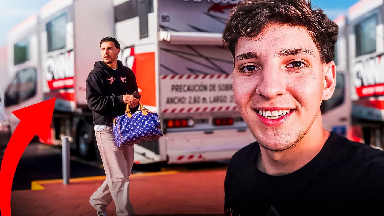 El MOTORHOME que USA Chiqui TAPIA en el predio de AFA