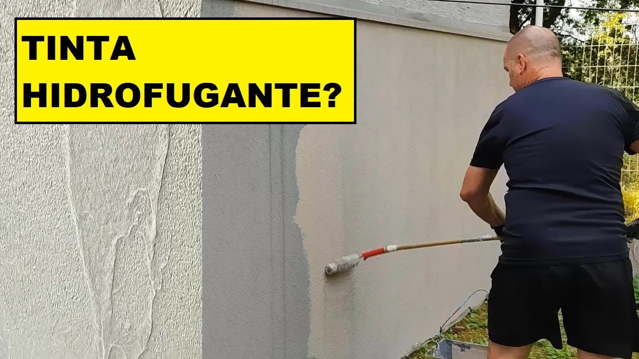 ESTA TINTA HIDROFUGANTE PROMETE REVOLUCIONAR SUA PINTURA!
