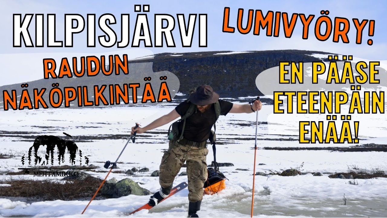 KESKELLÄ SULAVIEN HANKIEN – Kevät vyöryy Käsivarren rautuvesille