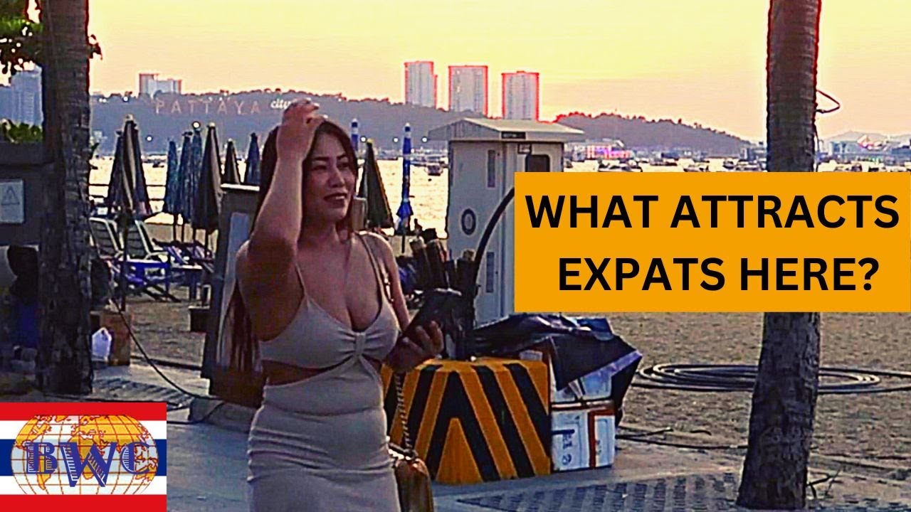 Walking along Beach Road morning and at sunset/My early thoughts/views of Pattaya, Thailand.